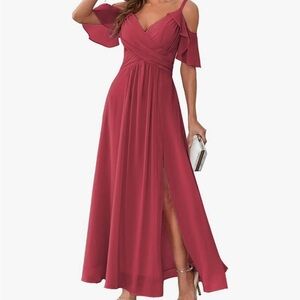 Brand New bridesmaids dress!! Dessert Rose color. Size 6. Still in the package.